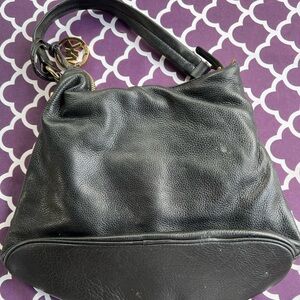 Michael Kors Black Leather Pocketbook